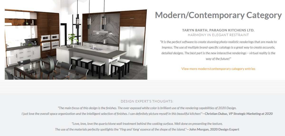 2020 Modern Contemporary Kitchen Design